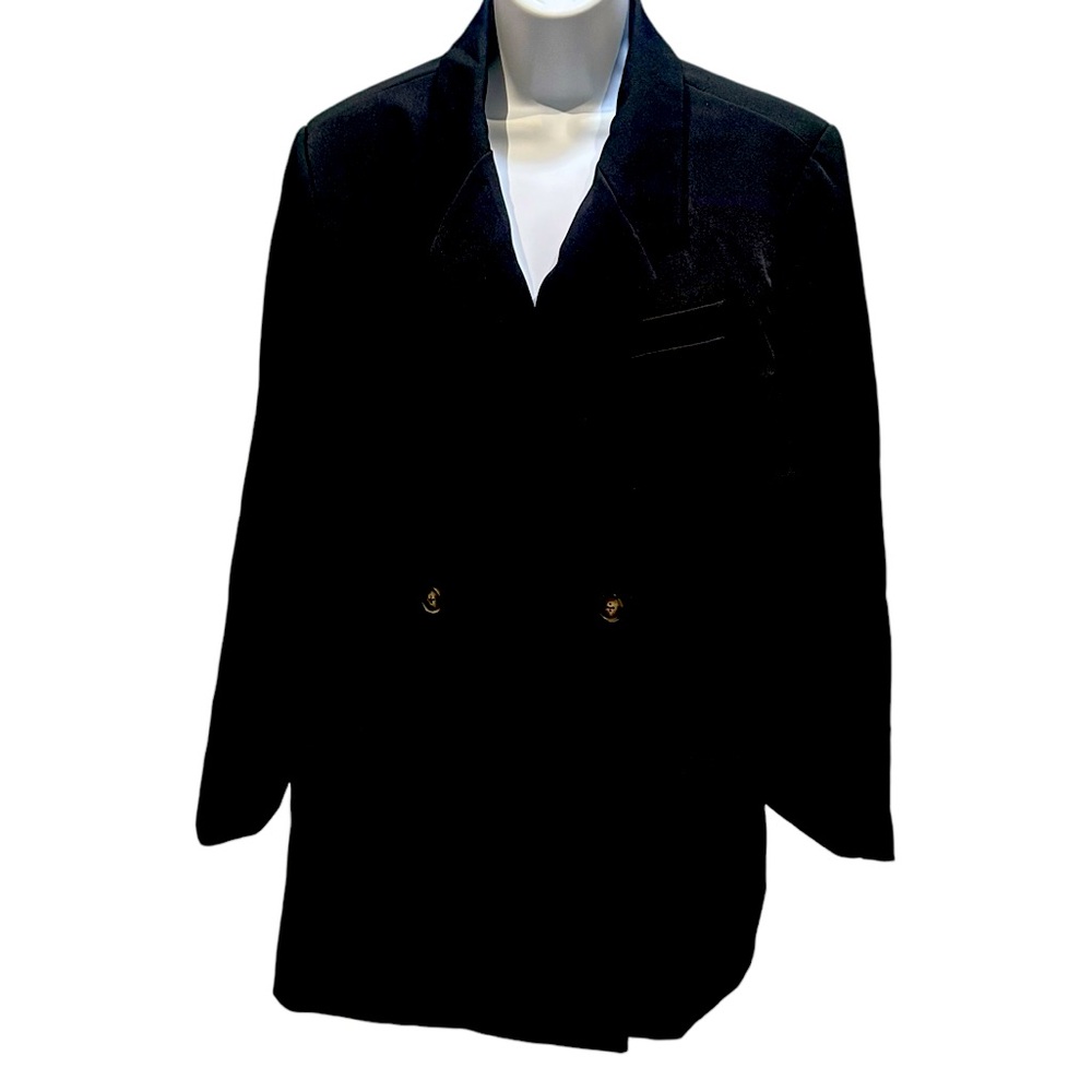 Steve Madden Black Double Breasted Blazer Size XL New with Tag